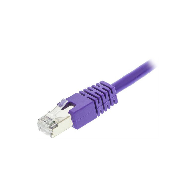 Deltaco STP-610P verkkokaapeli Purppura 10 m Cat6 F UTP (FTP)