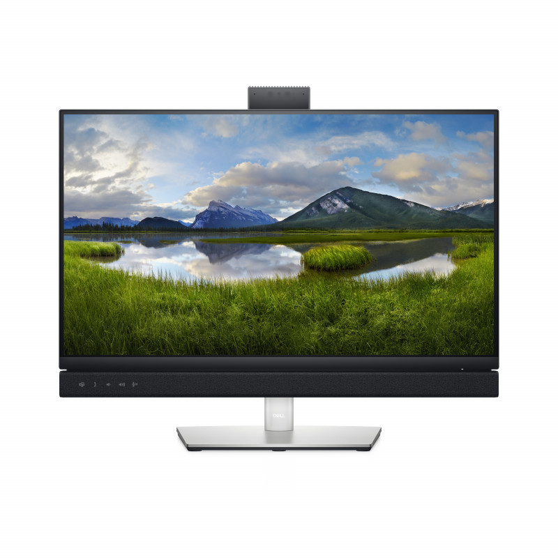 DELL C2422HE 60,5 cm (23.8") 1920 x 1080 pikseliä Full HD LCD Musta, Hopea