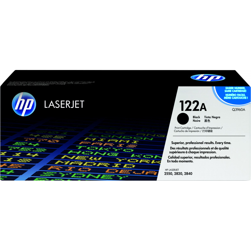 HP 122A 1 kpl Alkuperäinen Musta