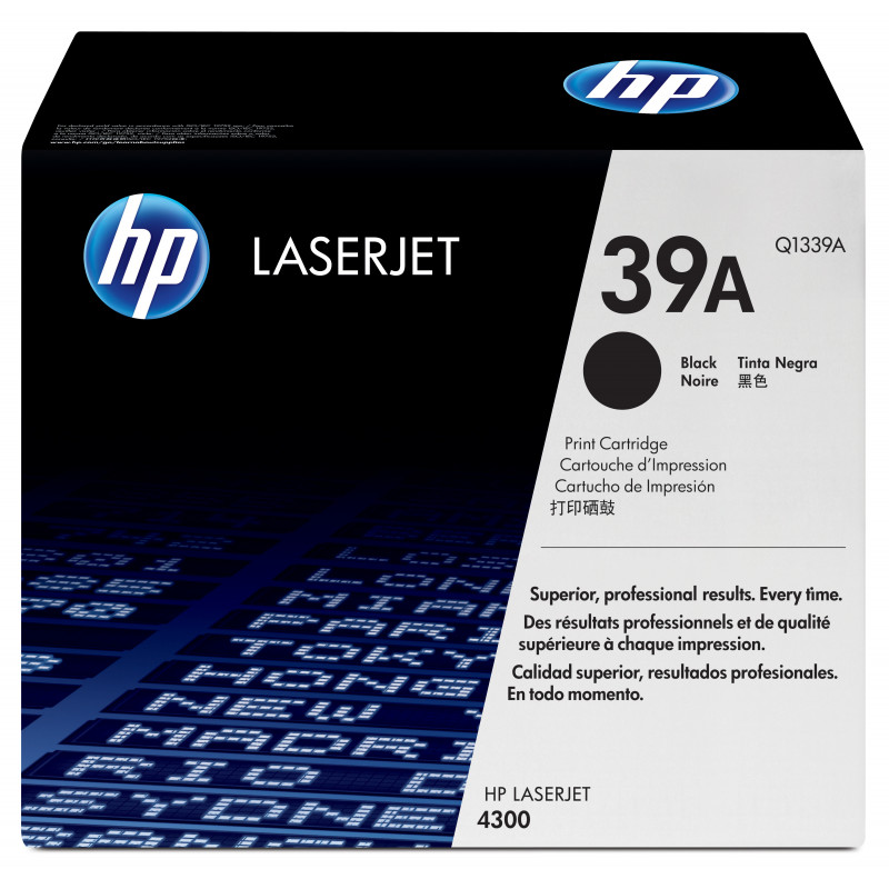HP Q1339A värikasetti 1 kpl Alkuperäinen Musta
