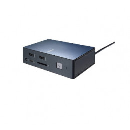 ASUS SimPro Dock Langallinen USB 3.2 Gen 1 (3.1 Gen 1) Type-C Musta, Sininen