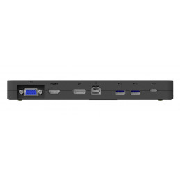 Fujitsu L100 USB Type-C Port Replicator 2 Langallinen USB 3.2 Gen 1 (3.1 Gen 1) Type-C Musta