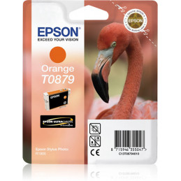 Epson Flamingo Yksittäispakkaus, oranssi T0879 Ultra Gloss High-Gloss 2