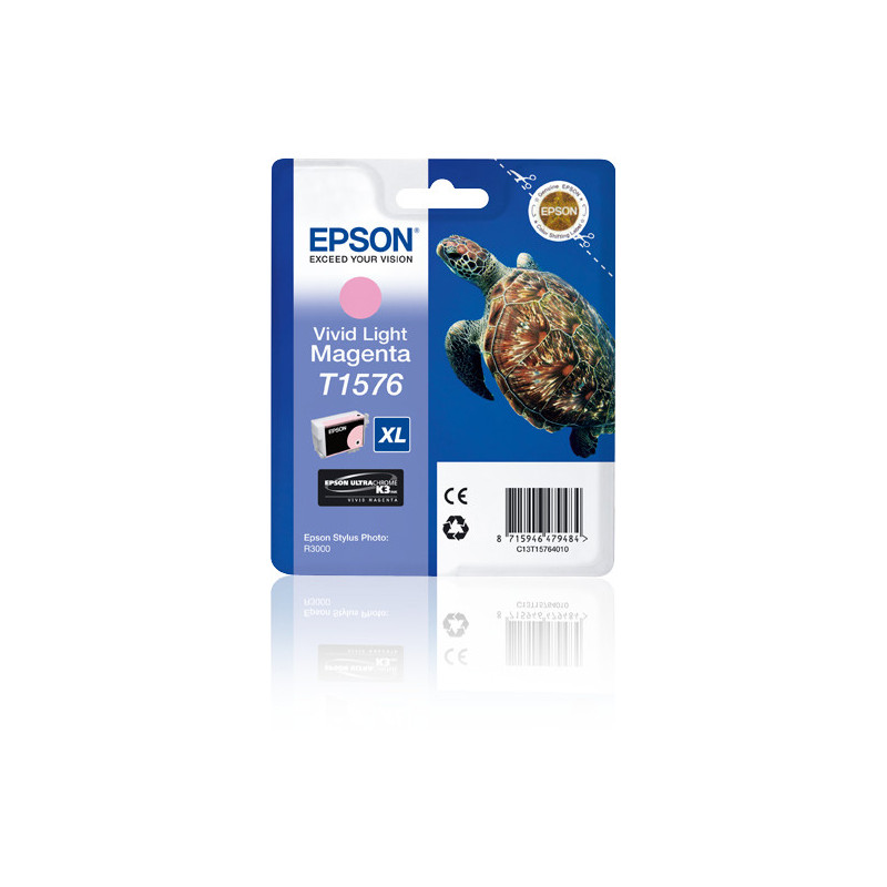 Epson Turtle T1576 kirkas ja vaalea magenta