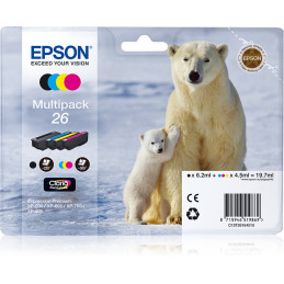 Epson Polar bear Monipakkaus, 4 väriä 26 Claria Premium -muste