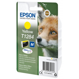 Epson Fox Yksittäispakkaus, keltainen T1284 DURABrite Ultra -muste