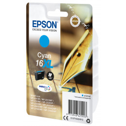 Epson Pen and crossword Yksittäispakkaus, syaani 16XL DURABrite Ultra -muste