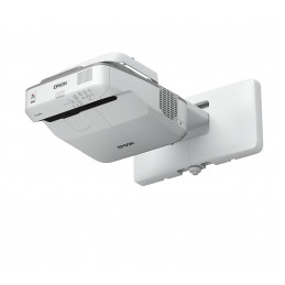 Epson EB-685W dataprojektori Seinäkiinnitetty projektori 3500 ANSI lumenia 3LCD WXGA (1280x800) Harmaa, Valkoinen
