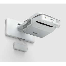 Epson EB-695Wi dataprojektori Seinäkiinnitetty projektori 3500 ANSI lumenia 3LCD WXGA (1280x800) Harmaa, Valkoinen