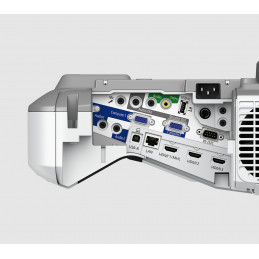 Epson EB-695Wi dataprojektori Seinäkiinnitetty projektori 3500 ANSI lumenia 3LCD WXGA (1280x800) Harmaa, Valkoinen