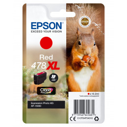 Epson Squirrel Singlepack Red 478XL Claria Photo HD Ink