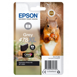 Epson Squirrel Singlepack Grey 478XL Claria Photo HD Ink