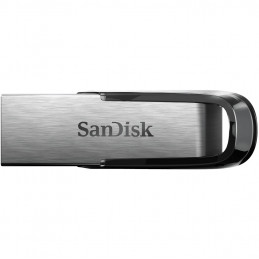 SanDisk Ultra Flair USB-muisti 32 GB USB A-tyyppi 3.0 Musta, Ruostumaton teräs