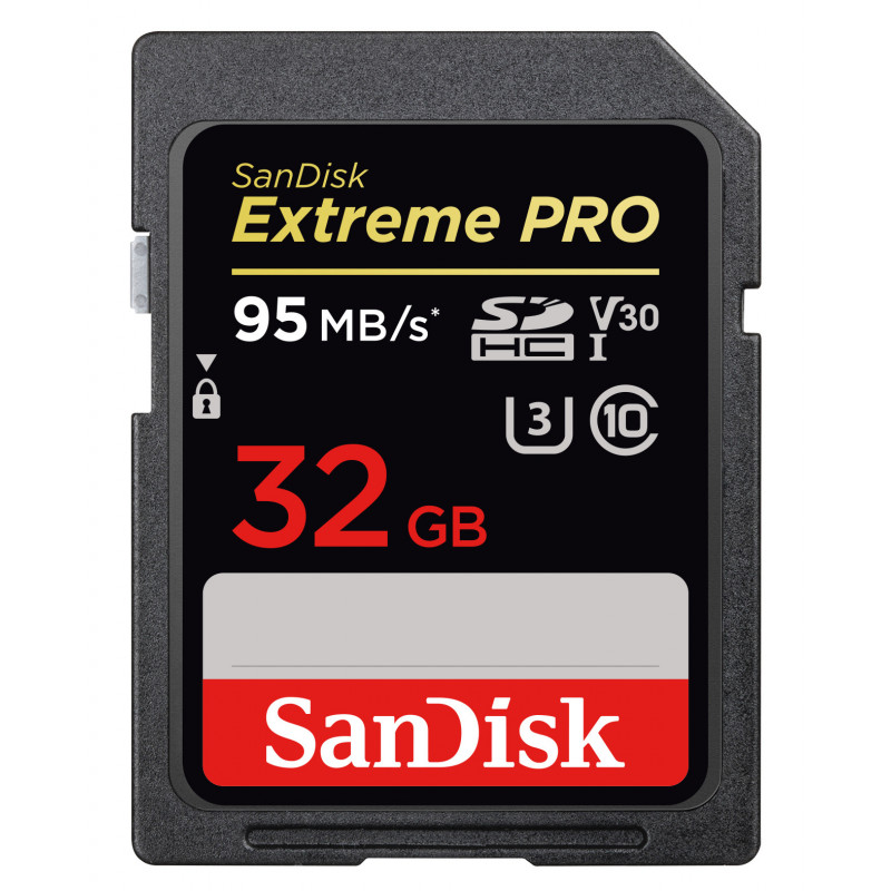 SanDisk Extreme Pro flash-muisti 32 GB SDHC UHS-I Luokka 10