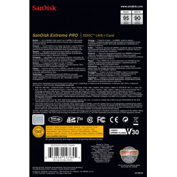 SanDisk Extreme Pro flash-muisti 32 GB SDHC UHS-I Luokka 10