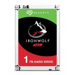 Seagate IronWolf ST1000VN002 sisäinen kiintolevy 3.5" 1000 GB Serial ATA III