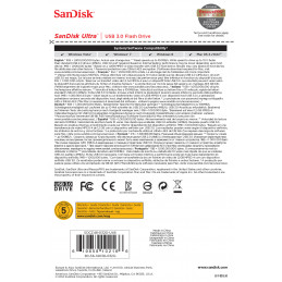 SanDisk Ultra USB-muisti 32 GB USB A-tyyppi 3.2 Gen 1 (3.1 Gen 1) Musta