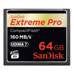 SanDisk 64GB Extreme Pro CF 160MB s flash-muisti CompactFlash