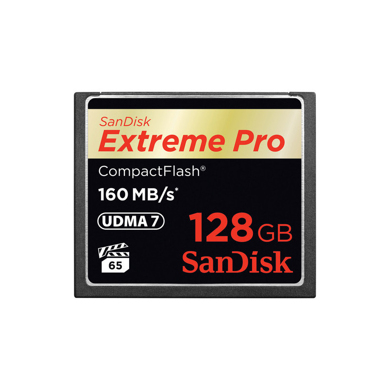 SanDisk 128GB Extreme Pro CF 160MB s flash-muisti CompactFlash