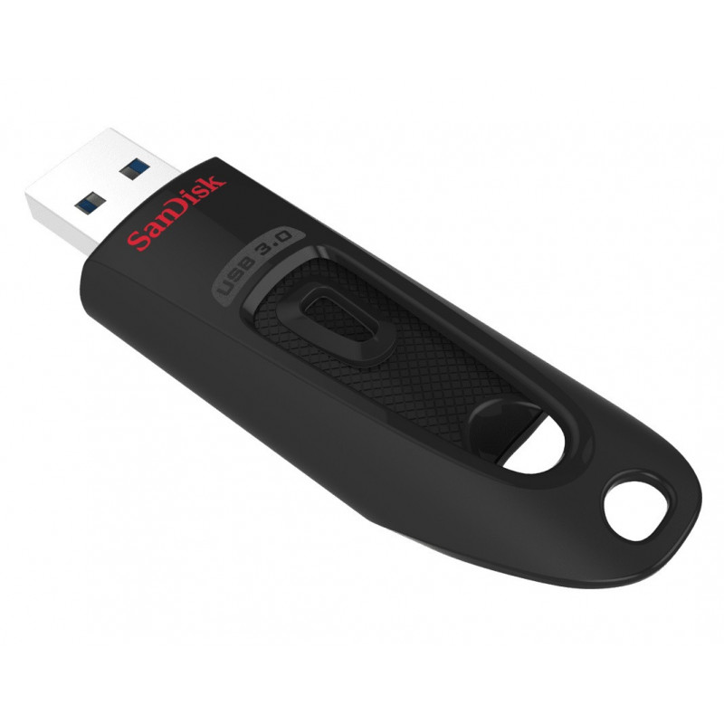 SanDisk Ultra USB-muisti 128 GB USB A-tyyppi 3.2 Gen 1 (3.1 Gen 1) Musta