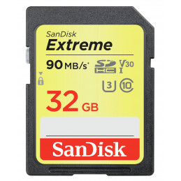 SanDisk Extreme flash-muisti 32 GB SDHC UHS-I Luokka 10