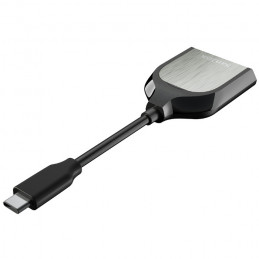 SanDisk Extreme PRO kortinlukija USB 3.2 Gen 1 (3.1 Gen 1) Type-C Musta, Hopea
