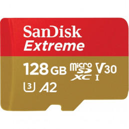 SanDisk 128GB Extreme microSDXC flash-muisti Luokka 10