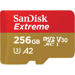 SanDisk 256GB Extreme microSDXC flash-muisti Luokka 10