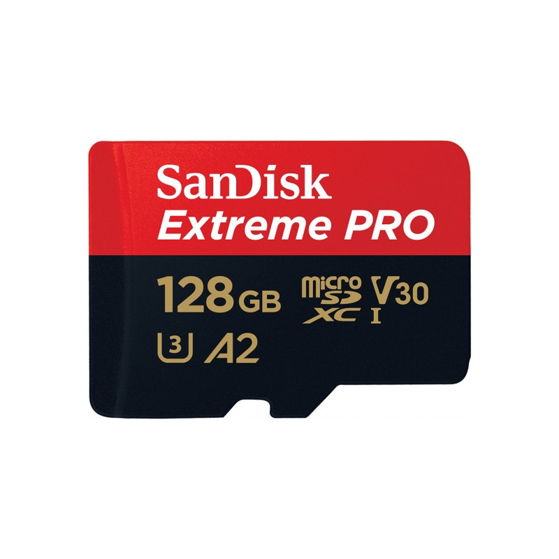 SanDisk 128GB Extreme Pro microSDXC flash-muisti Luokka 10