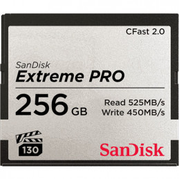 SanDisk Extreme Pro flash-muisti 256 GB CFast 2.0