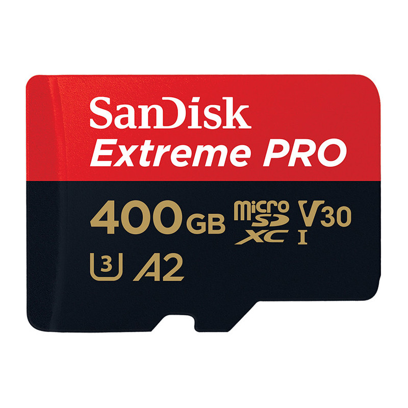 SanDisk EXTREME PRO UHS-I 400 GB flash-muisti MicroSDXC Luokka 10
