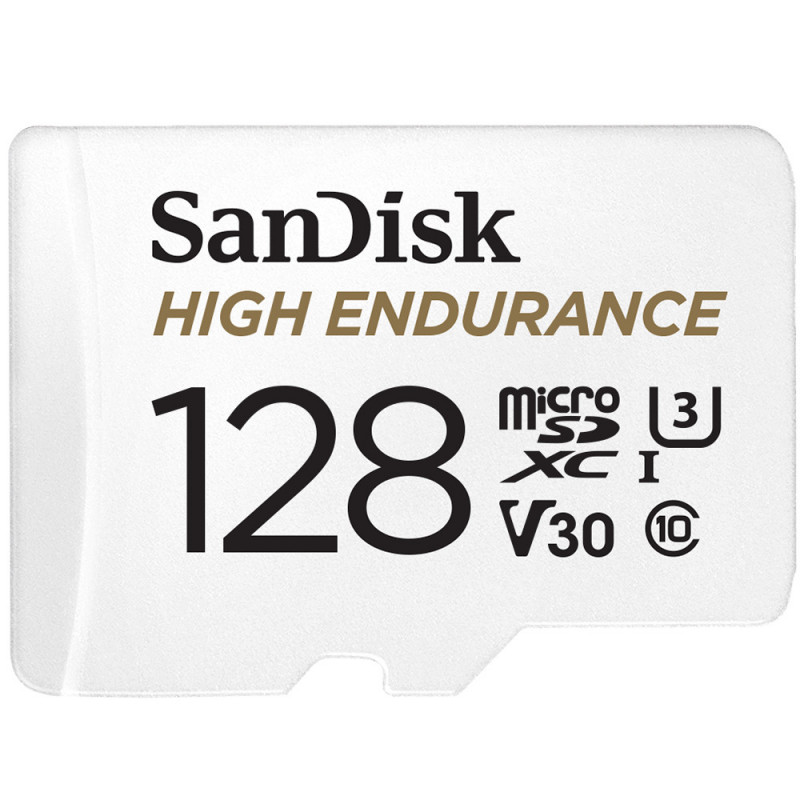 SanDisk High Endurance flash-muisti 128 GB MicroSDXC UHS-I Luokka 10