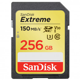 SanDisk Exrteme 256 GB flash-muisti SDXC UHS-I Luokka 10