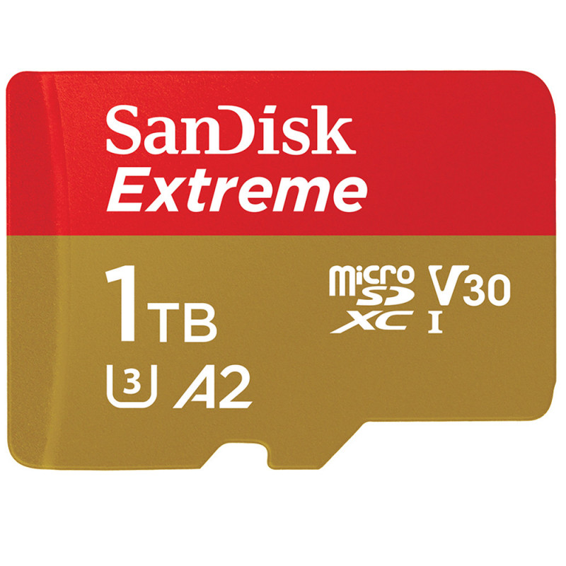 SanDisk Extreme flash-muisti 1000 GB MicroSDXC UHS-I Luokka 10