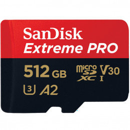SanDisk Extreme Pro flash-muisti 512 GB MicroSDXC UHS-I Luokka 10