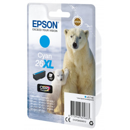 Epson Polar bear Yksittäispakkaus, syaani 26XL Claria Premium -muste
