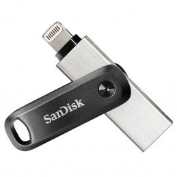 SanDisk SDIX60N-128G-GN6NE USB-muisti 128 GB 3.2 Gen 1 (3.1 Gen 1) Harmaa, Hopea