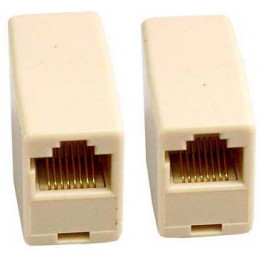 Deltaco MD-11 cable gender changer RJ45 Beige