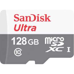 SanDisk Ultra flash-muisti 128 GB MicroSDXC Luokka 10