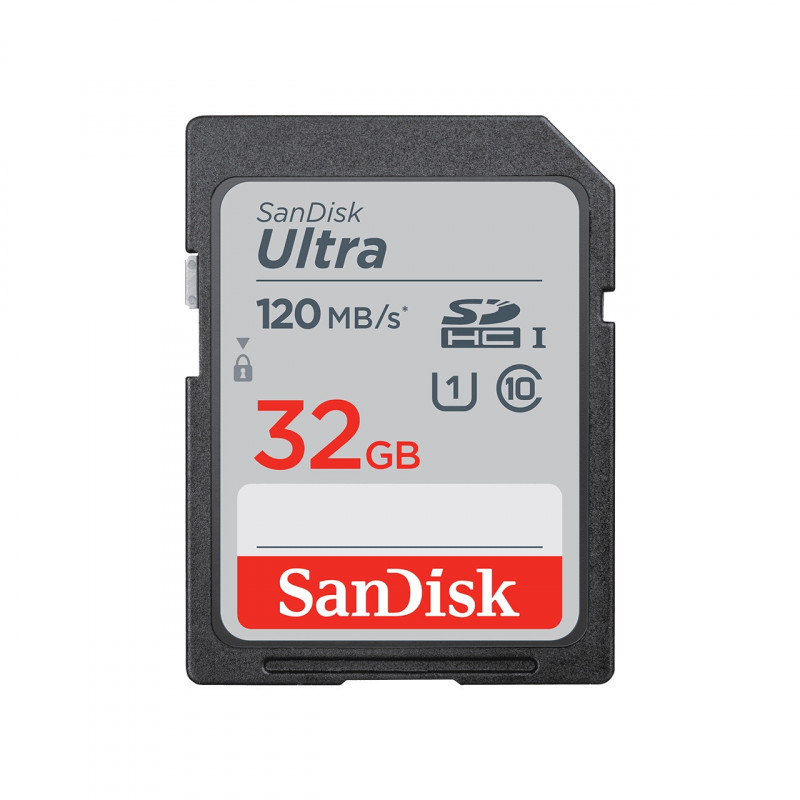 SanDisk Ultra flash-muisti 32 GB SDHC UHS-I Luokka 10