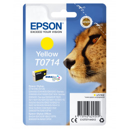 Epson Yksittäispakkaus, keltainen T0714 DURABrite Ultra -muste