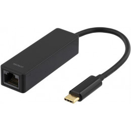 Deltaco USBC-GIGA verkkokortti Ethernet 1000 Mbit s