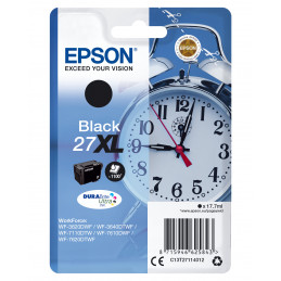 Epson Alarm clock Singlepack Black 27XL DURABrite Ultra Ink