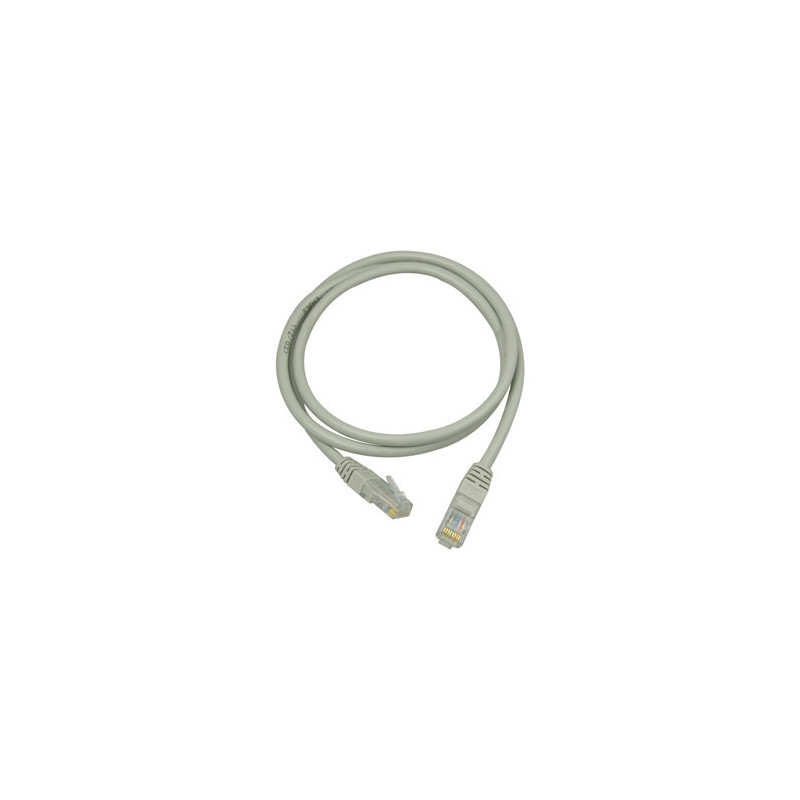 Deltaco UTP Cat5e - 0.5m verkkokaapeli Harmaa 0,5 m