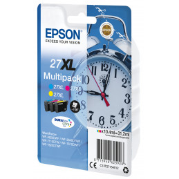 Epson Alarm clock Multipack 3-colour 27XL DURABrite Ultra Ink