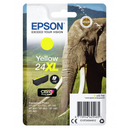 Epson Elephant Yksittäispakkaus, keltainen 24XL Claria Photo HD -muste