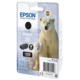 Epson Polar bear Yksittäispakkaus, musta 26 Claria Premium -muste