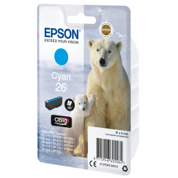 Epson Polar bear Yksittäispakkaus, syaani 26 Claria Premium -muste