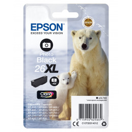 Epson Polar bear Yksittäispakkaus, valokuvamusta 26XL Claria Premium -muste