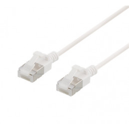 Deltaco UFTP-1008 verkkokaapeli Valkoinen 0,3 m Cat6a U FTP (STP)